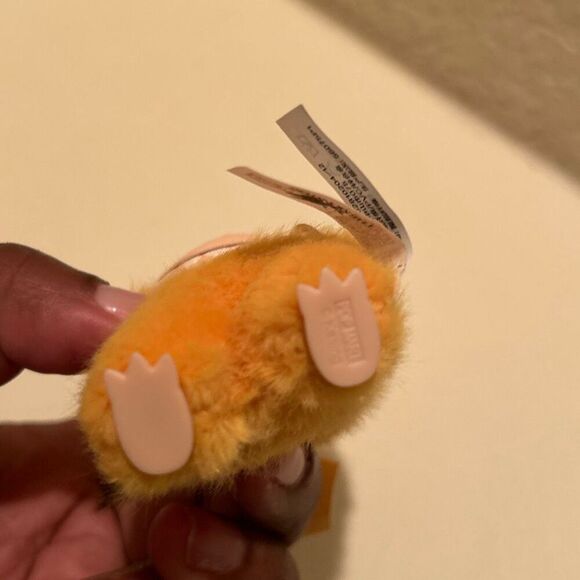 Authentic PopMart Labubu The Monsters Pin for Love Series "Y" Orange Plush Penda - Picture 11 of 13